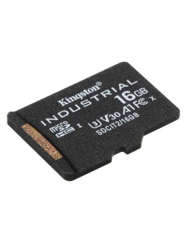Kingston Technology Industrial 16 Giga Bites MicroSDHC UHS-I Clasa 10