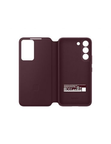 Samsung EF-ZS901CEEGEE carcasă pentru telefon mobil 15,5 cm (6.1") Carcasă tip flip Bordo