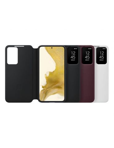 Samsung EF-ZS901CEEGEE carcasă pentru telefon mobil 15,5 cm (6.1") Carcasă tip flip Bordo