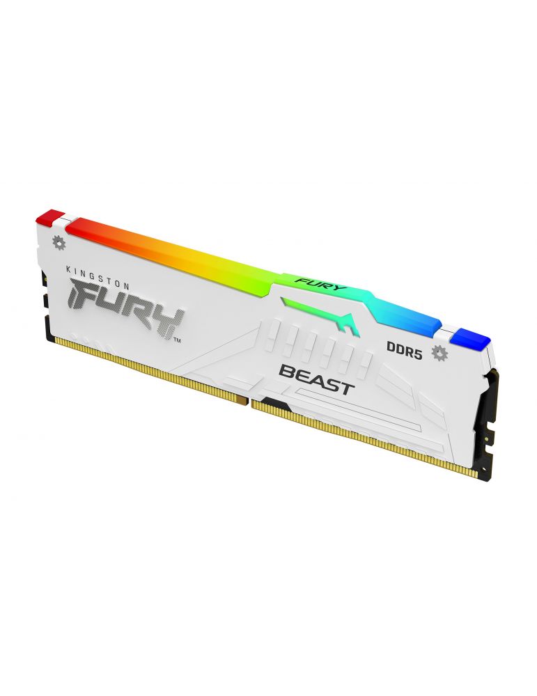 Kingston Technology FURY Beast RGB module de memorie 32 Giga Bites 1 x 32 Giga Bites DDR5 5200 MT/s