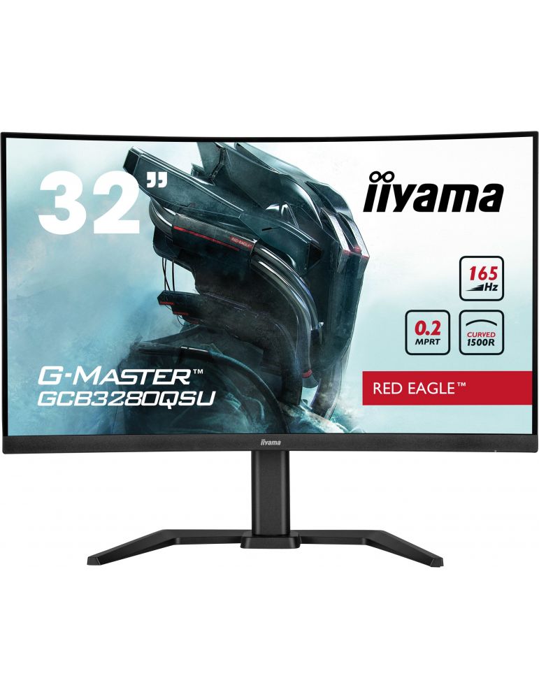 iiyama G-MASTER GCB3280QSU-B1 monitoare LCD 80 cm (31.5") 2560 x 1440 Pixel LED Negru