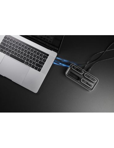 Kingston Technology Workflow microSD Reader Negru, Argint