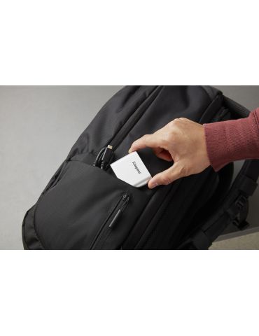 Kingston Technology Workflow microSD Reader Negru, Argint