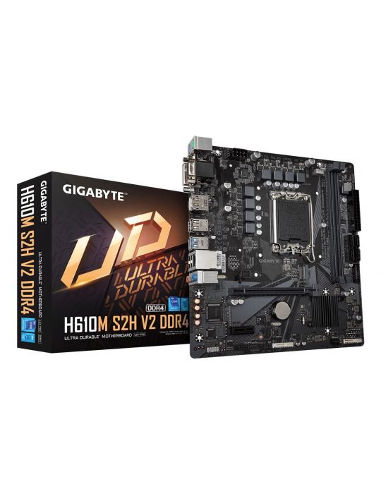 GIGABYTE H610M S2H V2 DDR4 plăci de bază Intel H610 Express LGA 1700 micro-ATX