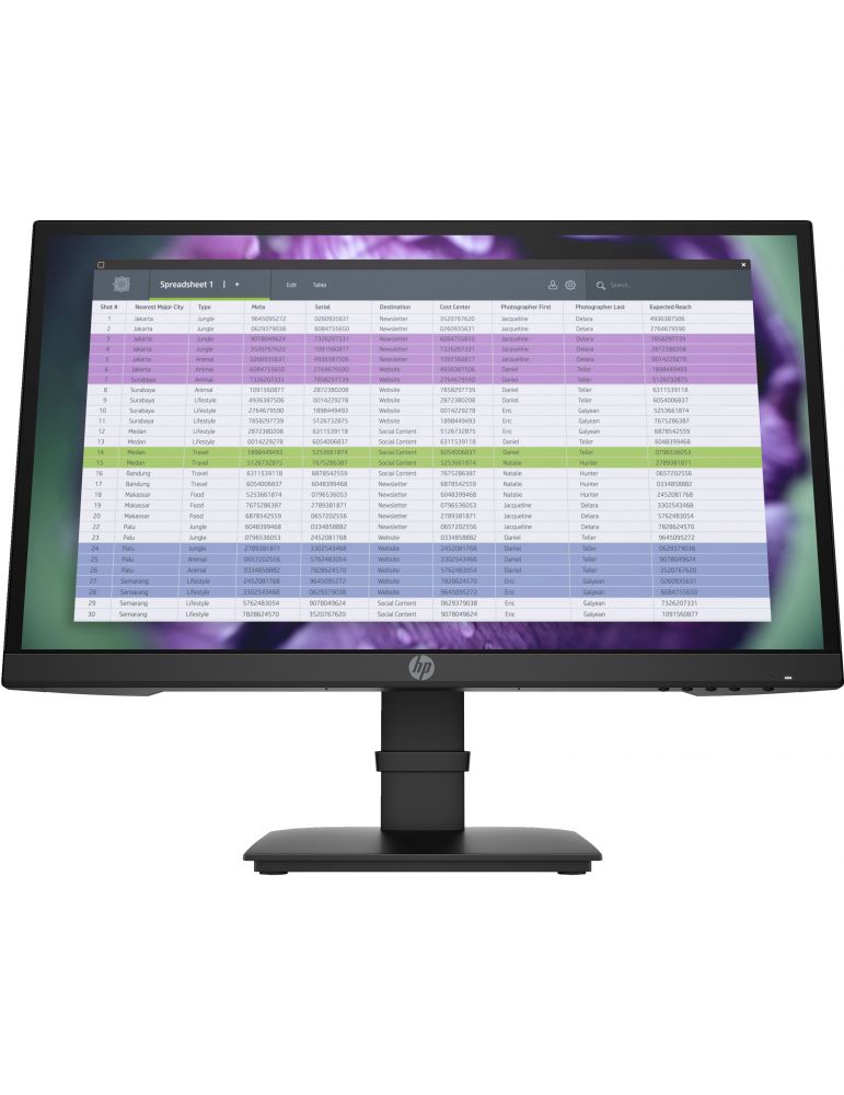 HP P22 G4 monitoare LCD 54,6 cm (21.5") 1920 x 1080 Pixel Full HD Negru