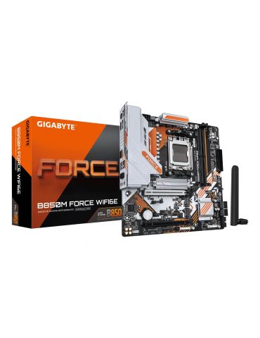 GIGABYTE B850M FORCE WIFI6E AMD B850 Mufă AM5 micro-ATX - Tik.ro