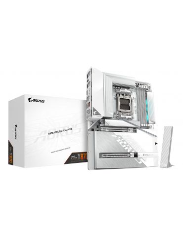 GIGABYTE X870 AORUS STEALTH ICE AMD X870 Mufă AM5 ATX - Tik.ro