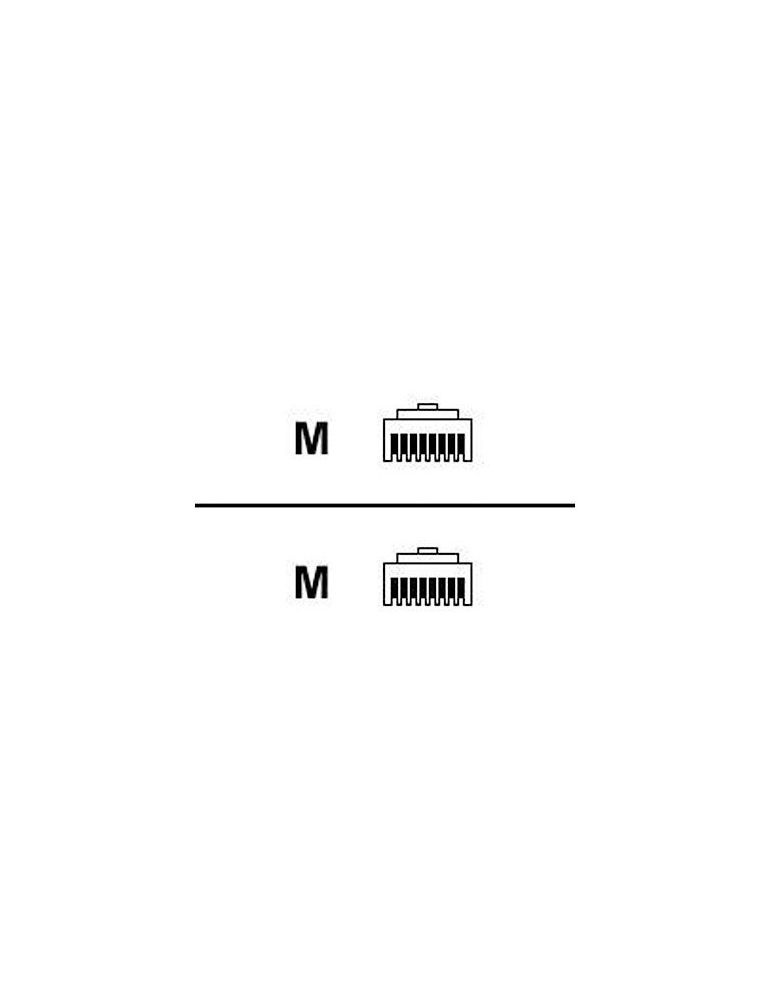 HP RJ45 to RJ45 Cat5e Black M/M 7.6m 1-pack Data Ethernet Cable cabluri de rețea