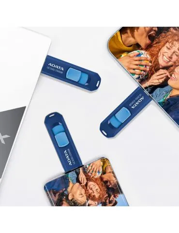 ADATA ACHO-UC300-64G-RNB BL memorii flash USB 64 Giga Bites USB tip-C 3.2 Gen 1 (3.1 Gen 1) Albastru - Tik.ro
