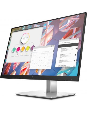 HP E24 G4 monitoare LCD 60,5 cm (23.8") 1920 x 1080 Pixel Full HD Argint