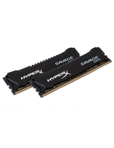 HyperX Savage Memory Black 16GB DDR4 2800MHz Kit module de memorie 16 Giga Bites 2 x 8 Giga Bites - Tik.ro