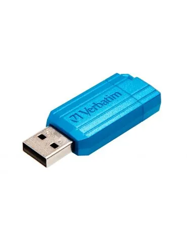 Verbatim Store 'n' Go PinStripe memorii flash USB 16 Giga Bites USB Tip-A 2.0 Albastru - Tik.ro