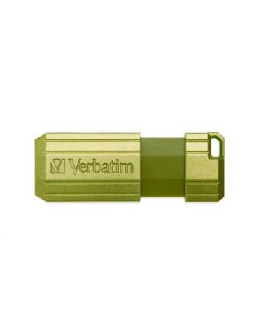 Verbatim PinStripe memorii flash USB 32 Giga Bites USB Tip-A 2.0 Verde