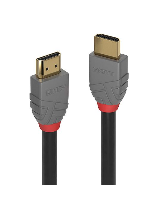 Lindy 36963 cablu HDMI 2 m HDMI Tip A (Standard) Negru, Gri