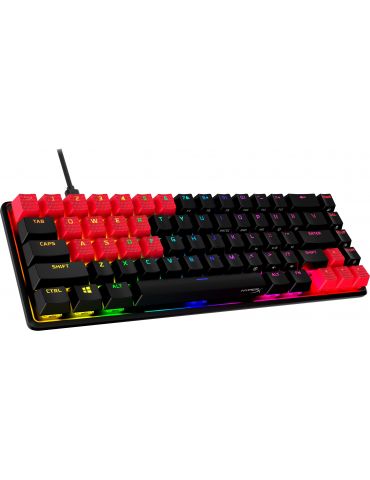 Taste de cauciuc HyperX - Kit de accesorii pentru jocuri - roşu (aspect SUA)