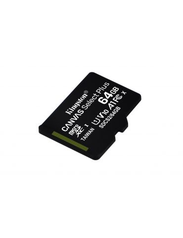 Kingston Technology Canvas Select Plus 64 Giga Bites SDXC UHS-I Clasa 10