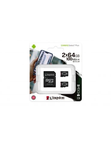 Kingston Technology Canvas Select Plus 64 Giga Bites SDXC UHS-I Clasa 10