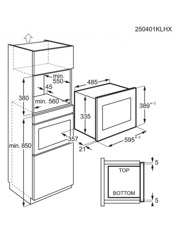Electrolux LMS4253TMK Negru Cuptor microunde grill Încorporat 900 W