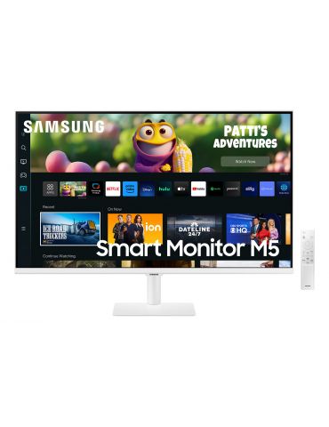 Samsung M50C monitoare LCD 68,6 cm (27") 1920 x 1080 Pixel Full HD LED Alb - Tik.ro