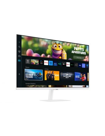 Samsung M50C monitoare LCD 68,6 cm (27") 1920 x 1080 Pixel Full HD LED Alb