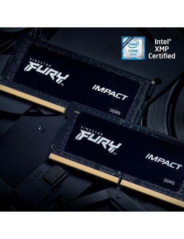 Kingston Technology FURY Impact module de memorie 64 Giga Bites 2 x 32 Giga Bites DDR5 5600 MT s