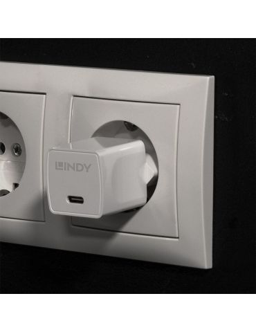 Lindy 73410 încărcătoare pentru dispozitive mobile Smartphone Alb AC De interior