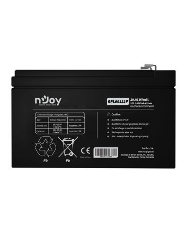 nJoy GPL09122F VRLA AGM 12 V