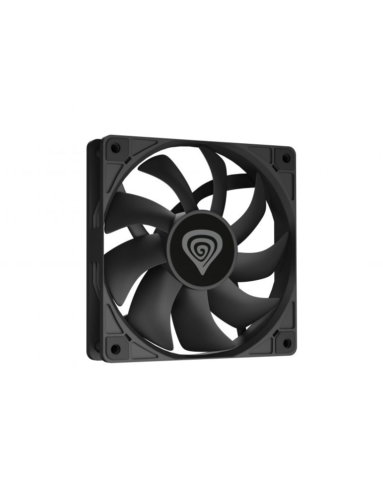 GENESIS Oxal 120 Carcasă calculator Ventilator 12 cm Negru 1 buc.