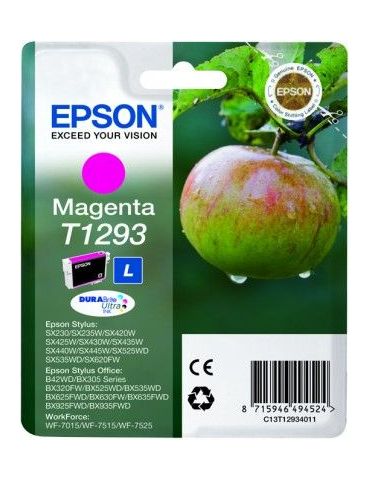 Epson Apple Singlepack Magenta T1293 DURABrite Ultra Ink Epson - 2