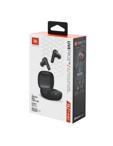 JBL Live Pro 2 TWS Căști True Wireless Stereo (TWS) În ureche Apeluri Muzică USB tip-C Bluetooth Argint