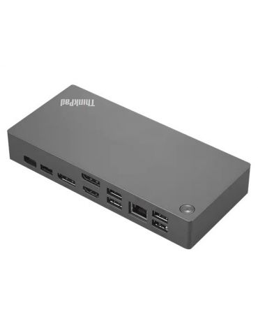 Lenovo 40B70090EU stații de andocare și replicatoare de porturi pentru calculatoare portabile Prin cablu USB 3.2 Gen 2 (3.1 Gen