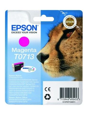 Cartus cerneala Epson Singlepack Magenta T0713 DURABrite Ultra Ink Epson - 1