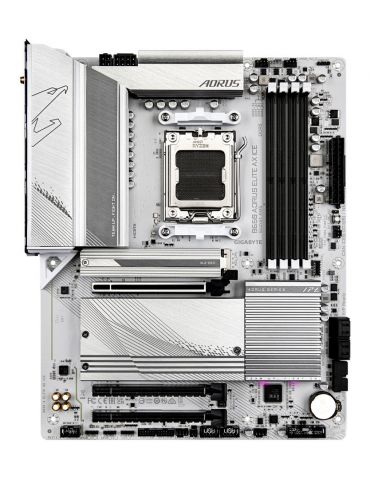 GIGABYTE B650 AORUS ELITE AX ICE plăci de bază AMD B650 Mufă AM5 ATX