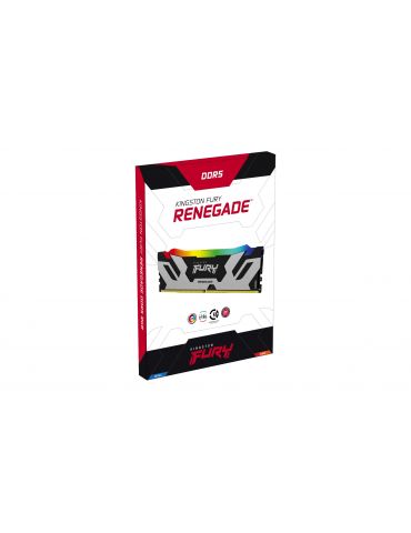 Kingston Technology FURY Renegade RGB module de memorie 32 Giga Bites 2 x 16 Giga Bites DDR5 8000 MT s