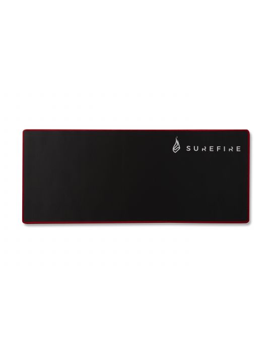 SureFire Silent Flight 680 Mouse pad pentru jocuri Negru, Roşu