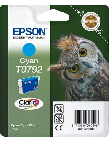 Cartuse Cerneala Epson T0792 Cyan Epson - 1 - Tik.ro