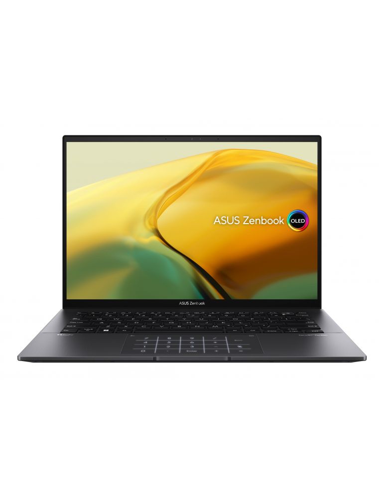 ASUS Zenbook 14 OLED UM3402YA-KM606X AMD Ryzen 7 7730U Laptop 35,6 cm (14") 2.8K 16 Giga Bites LPDDR4x-SDRAM 1 TB SSD Wi-Fi 6E