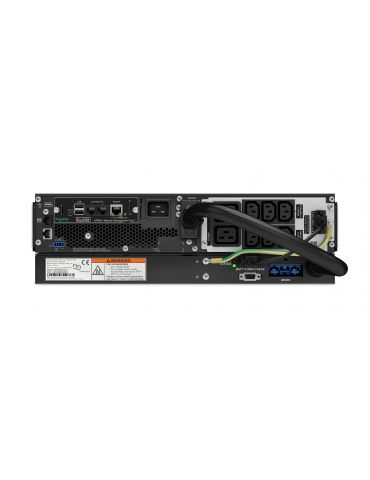 APC SMART-UPS SRT LI-ION 2200VA RM surse neîntreruptibile de curent (UPS) Conversie dublă (online) 2,2 kVA 1980 W 8 ieșire(i) AC