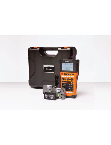 Brother PT-E550WNIVP imprimante pentru etichete De transfer termic 30 mm sec Fără fir HSE TZe Wi-Fi QWERTY