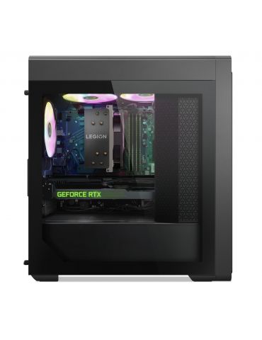 Lenovo Legion T5 26ARA8 AMD Ryzen™ 7 7700 32 Giga Bites DDR5-SDRAM 1 TB SSD NVIDIA GeForce RTX 4070 Tower PC-ul Gri