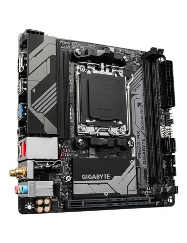 GIGABYTE A620I AX plăci de bază AMD A620 Mufă AM5 mini ITX