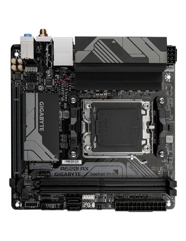 GIGABYTE A620I AX plăci de bază AMD A620 Mufă AM5 mini ITX