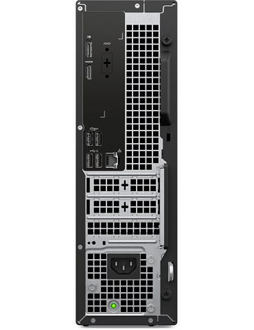 DELL ECS1250 Intel® Core™ i3 i3-14100 8 Giga Bites DDR5-SDRAM 512 Giga Bites SSD Windows 11 Pro Slim PC PC-ul Negru