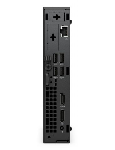 DELL Pro QCM1250 Intel Core Ultra 5 235T 16 Giga Bites DDR5-SDRAM 512 Giga Bites SSD Ubuntu Linux Micro PC Mini PC Negru