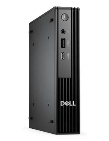 DELL Pro QCM1250 Intel Core Ultra 7 265T 16 Giga Bites DDR5-SDRAM 512 Giga Bites SSD Ubuntu Linux Micro PC Mini PC Negru