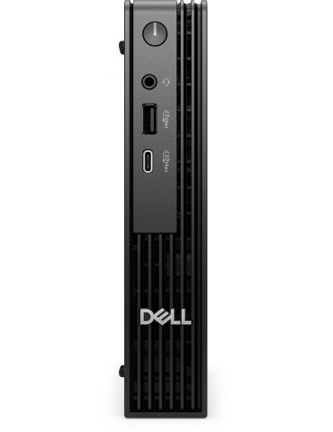 DELL Pro QCM1255 AMD Ryzen™ 3 PRO 8300GE 8 Giga Bites DDR5-SDRAM 512 Giga Bites SSD Windows 11 Pro Micro PC Mini PC Negru - Tik.ro