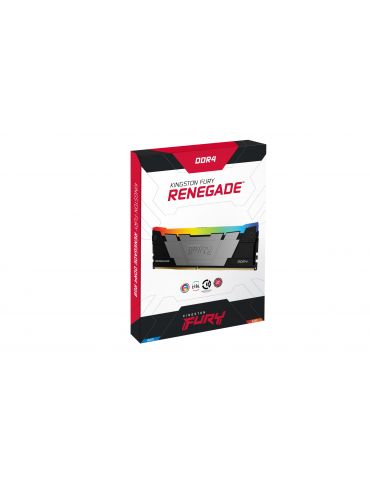 Kingston Technology FURY Renegade RGB module de memorie 16 Giga Bites 1 x 16 Giga Bites DDR4 3600 MT s
