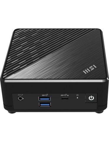 MSI Cubi N ADL-001EU Intel® N N200 4 Giga Bites DDR4-SDRAM 128 Giga Bites SSD Windows 11 Pro Mini PC Negru
