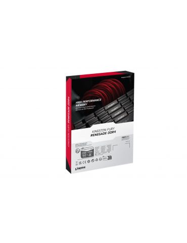 Kingston Technology FURY Renegade module de memorie 64 Giga Bites 4 x 16 Giga Bites DDR4 3600 MT s