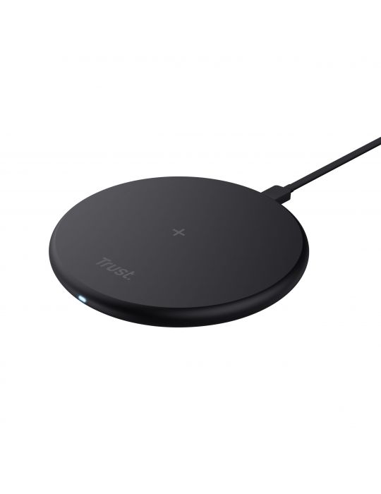 Trust Viro Smartphone Negru USB Încărcare fără fir Încărcare rapidă De interior